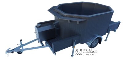Bain nordique sur remorque Mobiil'Tub