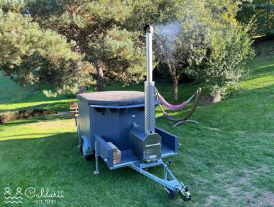 Bain nordique sur remorque Mobiil'Tub