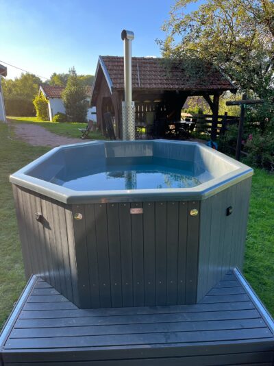 Bain nordique sur remorque Mobiil'Tub