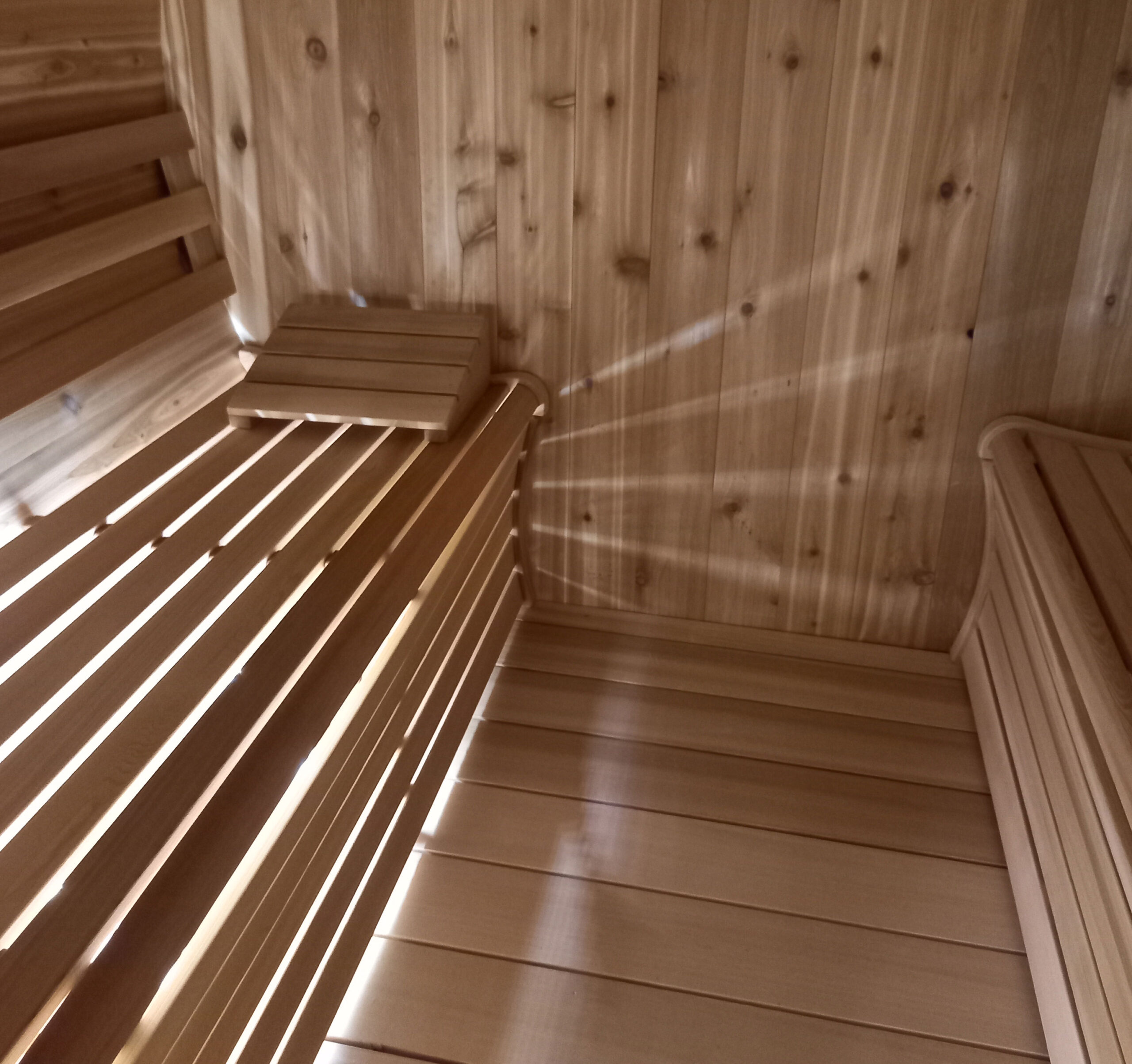 sauna bois chaleur detente