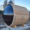 Sauna tonneau panoramique Caldarii