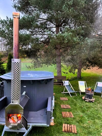 Bain nordique sur remorque Mobiil'Tub