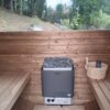 Sauna Tonneau Thermowood Panoramique